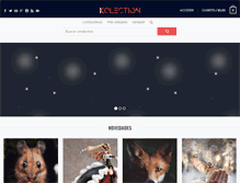 Tablet Screenshot of kolection.com